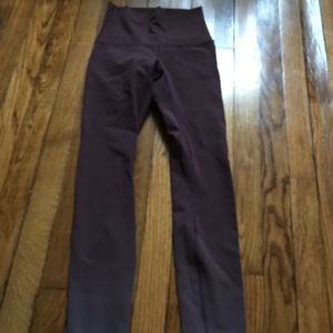Lululemon High Rise Purple Ombre Pants